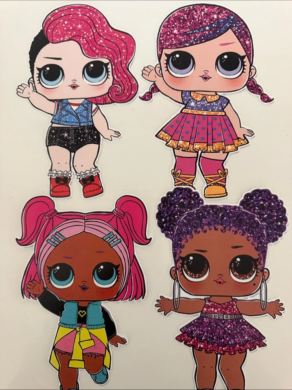 LOL Surprise Doll Cake Toppers -